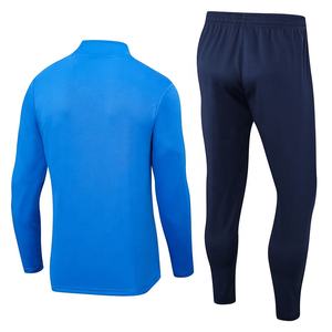 Survêtements de football nationaux Nouveau club Veste à demi-fermeture éclair pour hommes Survêtement de football pour hommes abordable en nylon avec technologie de séchage rapide - Product Image 4