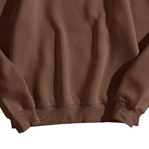 Sudadera de Invierno Unisex de Algodón Felpa 240gsm al por Mayor 2026, Estampada, Color Sólido, con Logotipo Personalizado, Cuello Redondo, Cortavientos para Fitness - Product Image 5