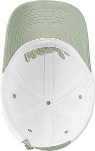 Casquette de baseball de mariage bicolore structurée à 6 panneaux, broderie personnalisée, haute qualité, tendance jeune, fabriquée au Vietnam - Product Image 2