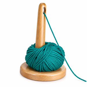 Wooden Yarn Holder Yarn Stand Rotating Ball Winder Knitting Crochet Thread Organizer <b>for</b> Handcrafts Use - Product Image 5