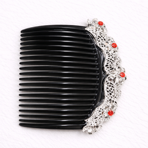 MOLL JEWELLERS - Mini Collar de Perlas y Flores con Brillo, Chapado en Oro Vintage, Aleación Hecha a Mano, Ecológico, Impermeable, Elegante, 15 cm - Product Image 2