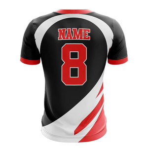 Camiseta de Softball Personalizada al por Mayor, Cuello Redondo, Jersey Profesional para Equipo, Tela de Alta Calidad, Servicio OEM - Product Image 6