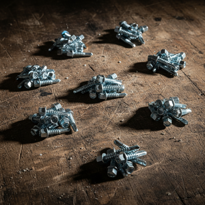 PDC Hex Head Self-Drilling <b>Screws</b> Carbon Steel Zinc/<b>Galvanized</b>/Phosphate Metric/Inch Class 8 Grade Customizable Length Standard - Product Image 1