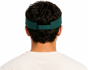 Unisex Sports Visor <b>Hat</b> Premium Breathable Adjustable Comfortable Unisex Adjustable <b>Flat</b> Brim Outdoor Material Visor <b>Hat</b> - Product Image 2