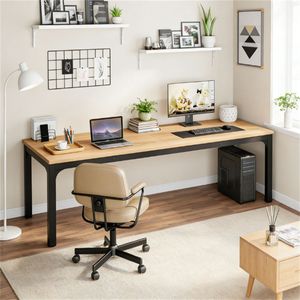 Rectangular Long Administrative Conference <b>Desk</b> for Office Use-Computer <b>Desk</b> - Product Image 2