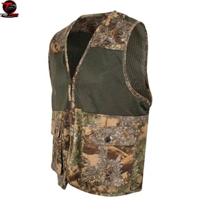 Chaleco Utilitario de Malla para Hombre, Cuello en V, Multibolsillos, para Caza, Pesca y Viajes, Transpirable, Ligero, Sin Mangas - Product Image 2
