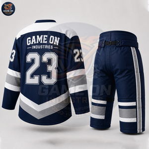 2026 New Trendy With Private Lable OEM ODM Service Team Performance Wear Sublimated Design Breathable Fabric Ice Hockey Uniform - Product Image 2