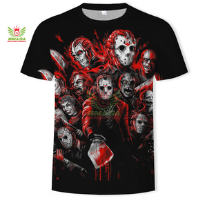 Camiseta de Sublimación de Alta Calidad para Hombre, Tejido de Poliéster Transpirable, Manga Corta, Diseño Personalizado - Product Image 3