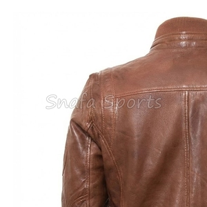 Genuine Leather <b>Jacket</b> High Quality Best Selling Trendy Casual Wear Fashion Style Leather Coat <b>Jackets</b> for Men - Product Image 6