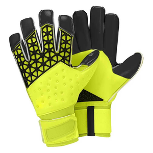 Gants de sport en cuir respirant de haute qualité, antidérapants et imperméables pour gardiens de but de football, avec logo personnalisé, vente en gros - Product Image 2