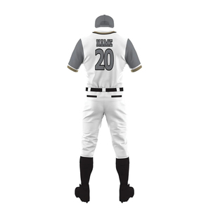 ชุดเบสบอลพิมพ์โลโก้ตามสั่งปี 2026 สำหรับผู้ชาย ดีไซน์ใหม่ คุณภาพดี สีพื้น บริการ OEM - Product Image 5