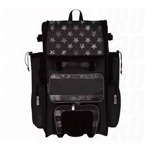 Custom Logo Large Capacity Outdoor Sports Rolling Bat Bag Baseball <b>Backpack</b> Baseball Softball Equipment Bag with <b>Wheels</b> - Product Image 1
