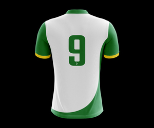 Maillots de cricket personnalisés en sublimation intégrale, manches courtes, 100% polyester, séchage rapide, unisexe, vente en gros - Product Image 2