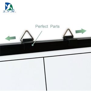 Tableau blanc tactique de hockey magnétique pliable professionnel double face avec logo et cadre en plastique/aluminium pour l'entraînement sportif - Product Image 3