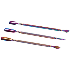 Pousse-cuticules professionnel en acier inoxydable pour manucure et pédicure, outil de nettoyage des ongles, nettoyeur de cuticules - Product Image 3