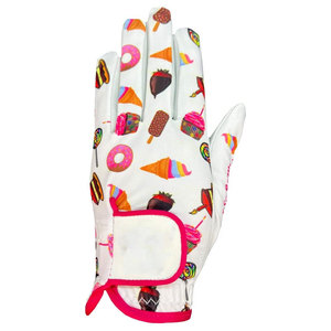 Nuevos guantes de golf para niños y niñas, color azul oscuro y negro, Material de alta calidad, guantes deportivos de golf duraderos, ropa de golf de microfibra - Product Image 1