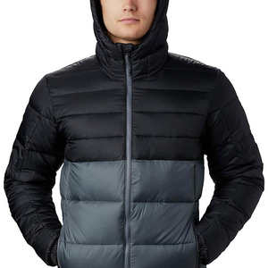 Veste matelassée pour homme avec logo personnalisé, veste d'hiver chaude, veste légère pour le sport de plein air, coupe-vent, fournisseur en gros - Product Image 3