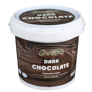 Pâte de cacao liquide au chocolat noir 1KG, HALAL, pour boulangerie et biscuits, service OEM/ODM, vente en gros, best-seller - Product Image 1