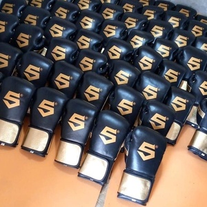 Gants de boxe en cuir de vachette sur mesure, haute qualité, pour entraînement MMA et Sanda, équipement de combat durable pour arts martiaux - Product Image 3