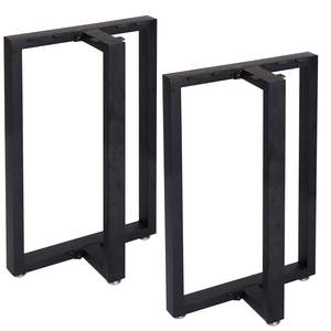 Patas de Mesa Metálicas Resistentes, Estructura Rectangular de Acero para Mesa de Comedor, Mesa de Centro, Escritorio, Patas de Muebles Industriales - Product Image 1