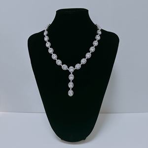 Clásico CZ joyería collar fiesta cumpleaños regalo para mujer - Product Image 2