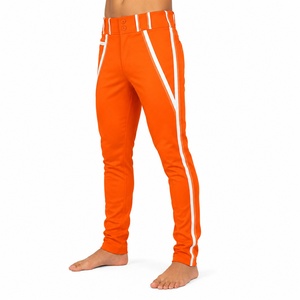 Pantalones de Béisbol de Poliéster para Hombre, Logotipo Personalizado, Transpirables, de Secado Rápido, Cintura Elástica, Rodilla Acolchada, Fabricante ODM - Product Image 5