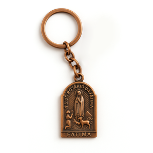 Regalos de recuerdo de iglesia, llaveros religiosos católicos antiguos de aleación de zinc 3D personalizados - Product Image 6