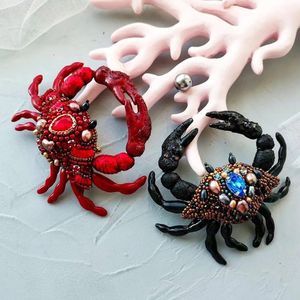 Premium Quality MD HANDICRAFTS Model MD-9635 Handmade Embroidery Beaded Brooch for Unisex Gift and Personal Style - Product Image 2
