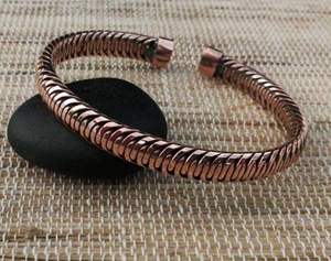 Brazalete Abierto de Aleación de Cobre SOFIYA CRAFT, Pulido y Liso, Banda Ancha, Unisex, Joyería de Moda para Regalo - Product Image 2