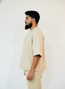 เสื้อยืดคอกลมทรงโอเวอร์ไซส์ ตัดเย็บแบบ Boxy Fit ไหล่ตก ตัดสั้น สไตล์สตรีทแวร์ รับทำโลโก้ตามสั่ง ขายส่ง - Product Image 4