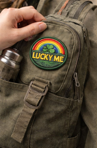 แผ่นปักลาย Lucky Me ขนาด 2.5 นิ้ว – แพ็ค 100 ชิ้น, ตราปักน่ารักสำหรับเสื้อผ้าและกระเป๋า - Product Image 5