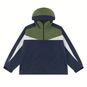 Custom Lightweight Comfortable Outdoor Waterproof <b>Jacket</b> With Custom Logo Plain Windbreaker Outdoor <b>Jacket</b> For <b>Men</b> - Product Image 1