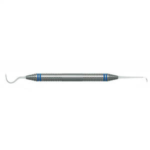 Racloir dentaire professionnel en acier inoxydable pour le nettoyage des dents, type faucille - Product Image 4