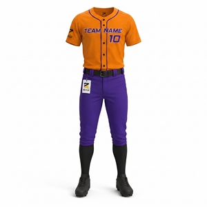 Uniforme de béisbol que ofrece una comodidad excelente, tela transpirable, movimiento flexible y calidad duradera para cada jugador. - Product Image 4