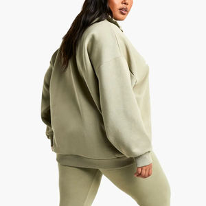 Fully Customized Printed Front Acid Wash Winter Casual Streetwear <b>Women's</b> Heavy Fleece Breathable <b>Hoodie</b> OEM - Product Image 5
