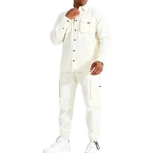 Chándal de 2 piezas para hombre, con 6 bolsillos, estilo, cuello vuelto - Product Image 4