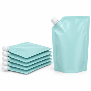 Pochettes de recharge de détergent personnalisées avec bec verseur et bouchon d'angle, emballage liquide pour lessive, Vietnam - Product Image 2