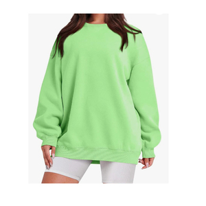 Sudadera con capucha y cremallera extragrande personalizada para mujer, de algodón y forro polar, estilo urbano de invierno para marcas - Product Image 2