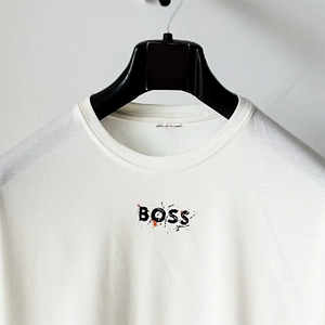 Custom Graphic <b>Vintage</b> <b>Tee</b> High Street Knitted 360gsm Solid Loose Fit Men's Short Sleeve Eco-Friendly Oversized Drop Shoulder - Product Image 3