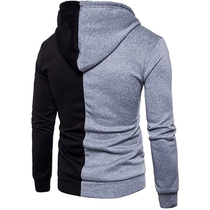 Sweat-shirts à capuche zippés haut de gamme pour hommes, dernière conception, respirants, personnalisables, en coton mélangé, entièrement zippés – Vente chaude - Product Image 2
