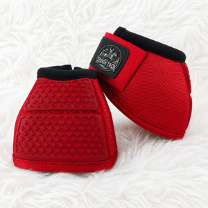 รองเท้าบู๊ตป้องกันกีบม้า TOUGH TACK No Turn สีแดง - Product Image 1