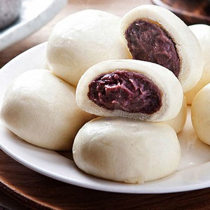 [MILWON] Colección de Productos de Comida Coreana, Panecillo Coreano al Vapor con Frijoles Rojos y Textura Masticable, Panecillo al Vapor Anheung - Product Image 2