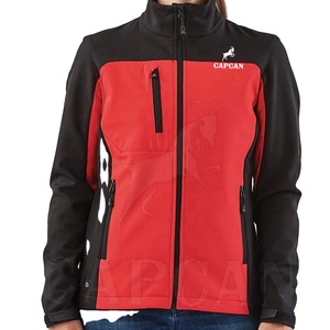 Vestes Softshell imperméables et coupe-vent de haute qualité pour femmes, tissu 100% polyester, design personnalisable, motif uni - Product Image 1