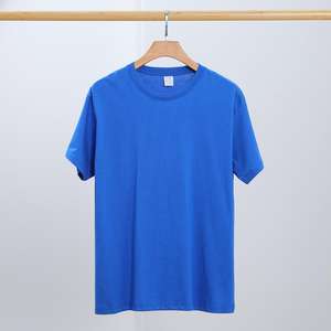 Camiseta Lisa Blanca al por Mayor para Hombre, Personalizable con Serigrafía Digital, Logotipo de Marca, Algodón Suelto, Tallas Grandes - Product Image 5