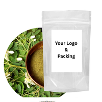 Polvo de Hoja de Moringa Orgánica 1kg Venta al por Mayor - Patil Foods India