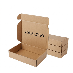 Cajas de Embalaje de Alimentos Resistentes, Ecológicas, Desechables, de Cartón Corrugado de 3 mm, con Recubrimiento UV Brillante Personalizado y Grabado en Relieve - Product Image 2