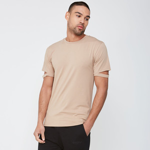 Camiseta de Manga Corta para Hombre, Estilo Juvenil Universitario 2025, Alta Calidad, 100% Algodón, 220g, Tejido Ecológico, Cuello Redondo, Lisa - Product Image 4