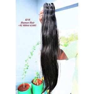 ผมต่อจากผมมนุษย์ผมตรงจากอินเดียให้ความรู้สึกนุ่มสำหรับลุคมีสไตล์ - Product Image 5