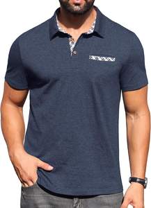 เสื้อยืดถักเนื้อผ้าโพลีเอสเตอร์สำหรับผู้ชาย แห้งเร็ว ระบายอากาศดี สัมผัสนุ่มสบาย ยืดหยุ่น ให้ความรู้สึกเย็นสบายตลอดวัน - Product Image 4