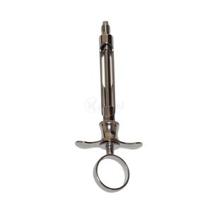 Jeringa Dental de Aspiración con Anillo para Dedo, Profesional, de Acero Inoxidable, Reutilizable, Instrumento de Inyección de Precisión - Product Image 2